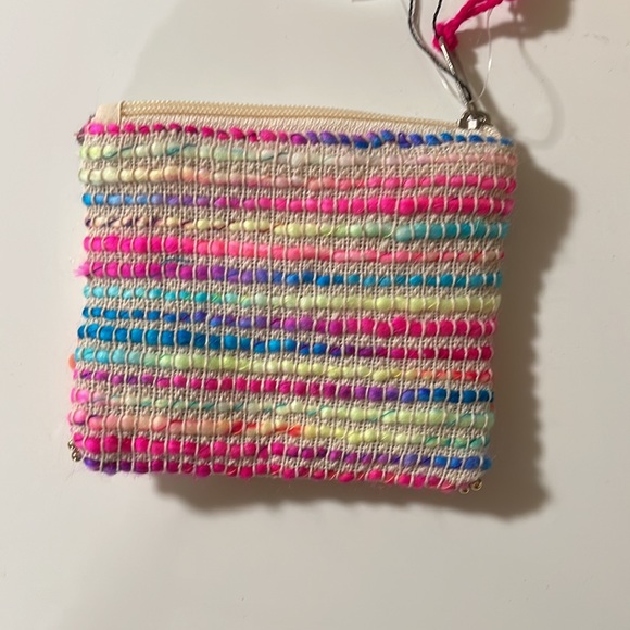 NWT America & Beyond Embellished Coin Purse in Rad Rainbow - Picture 2 of 4